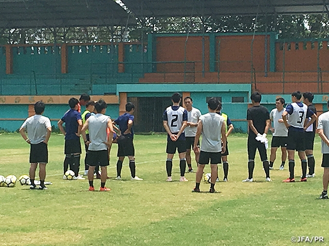 タイ戦へ向けた準備がスタート　～AFC U-19選手権インドネシア2018～