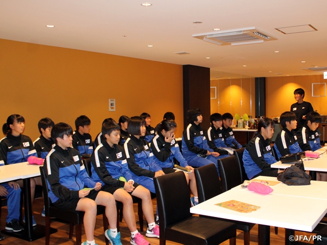 全国から22名を集めて女子GKキャンプを鳥取県鳥取市でスタート