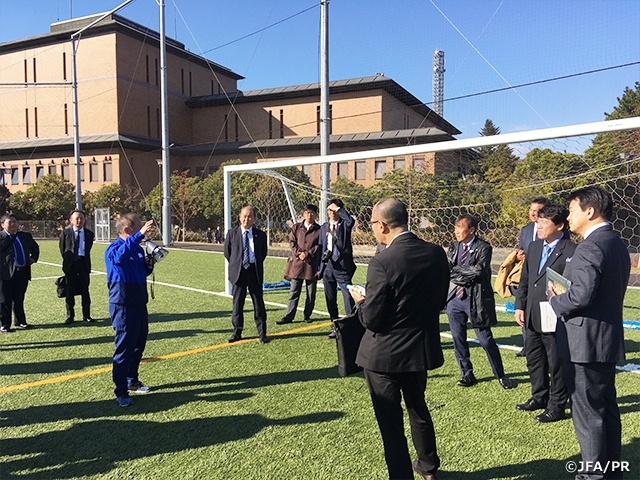 日本サッカーを応援する自治体連盟　平成30年度施設づくり研修会を開催