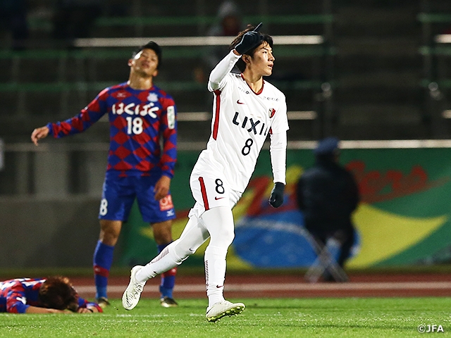 ACL Champions Kashima Antlers overpowers Ventforet Kofu to advance to Semi-finals of the 98th Emperor's Cup 