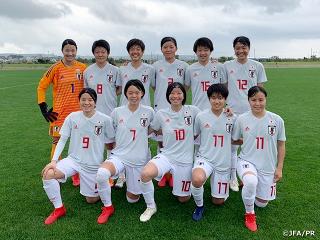 U-19 Japan Women's National Team draws with Myanmar at JENESYS 2018 Japan-ASEAN U-19 Women Football Tournament