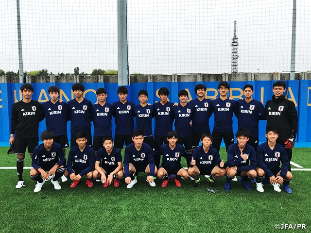 U 15日本代表がイタリア遠征を開始 第16回デッレナツィオーニトーナメント Jfa 公益財団法人日本サッカー協会