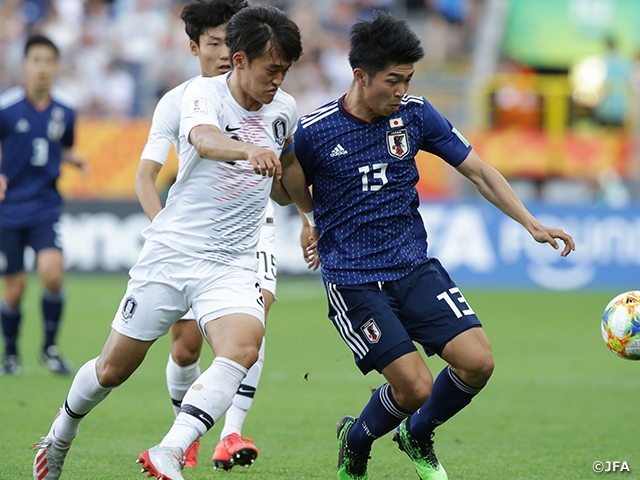 U-20 Japan National Team suffers tough loss after conceding late goal against Korea Republic at the FIFA U-20 World Cup Poland 2019