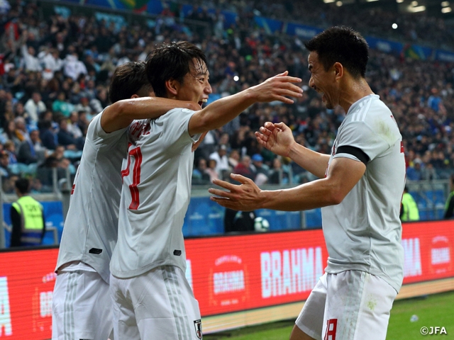 SAMURAI BLUE draws with Uruguay with Miyoshi’s brace at the CONMEBOL Copa America Brazil 2019