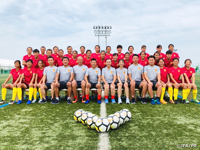 U-14 China PR Women’s National Team holds training camp in Sakai, Osaka 