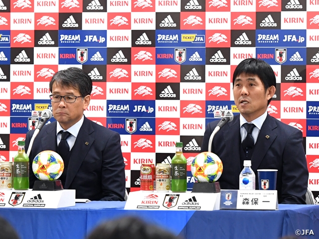 Coach Moriyasu of SAMURAI BLUE shares aspiration ahead of World Cup Qualifiers “We will prepare ourselves well to get off to a good start” 