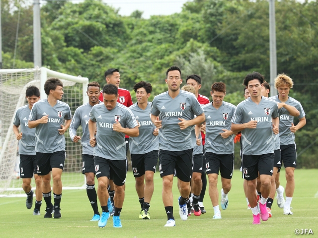 Samurai Blue パラグアイ戦 ミャンマー戦へ合宿スタート Jfa 公益財団法人日本サッカー協会