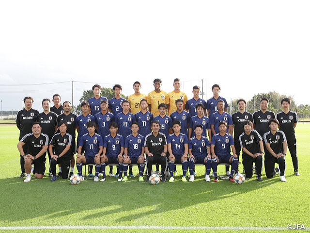 U 17 Japan National Team Starts Training Camp Ahead Of The Fifa U 17 World Cup Brazil 19 Japan Football Association