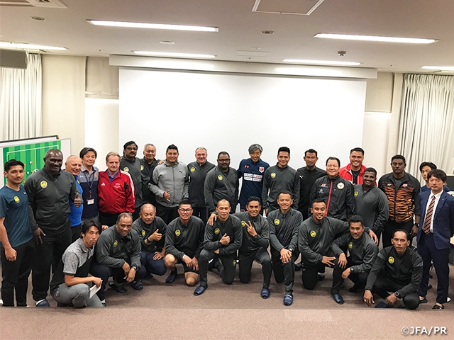 Football Association of Malaysia hold Club Attachment Module of AFC Professional Football Diploma Coaching Course in Osaka and Saitama