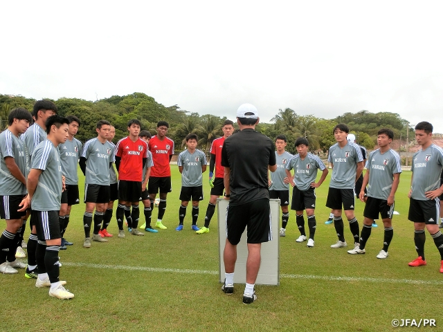 U 17日本代表 ラウンド16進出をかけてセネガル戦 Fifa U 17ワールドカップブラジル19 Jfa 公益財団法人日本サッカー協会