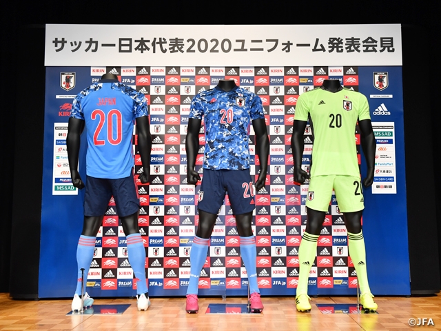 日本代表 新ホームユニフォームを発表 Jfa 公益財団法人日本サッカー協会