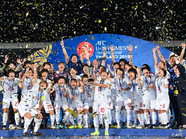 U-19 Japan Women's National Team defeats DPR Korea to claim 3rd consecutive title - AFC U-19 Women's Championship Thailand 2019