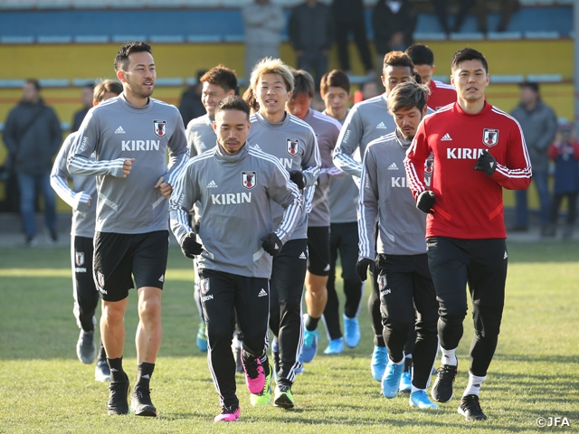 Samurai Blue キルギス ビシケクでトレーニング開始 Fifaワールドカップカタール22アジア2次予選 Jfa 公益財団法人日本サッカー協会