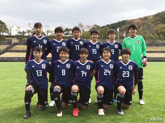 U-16日本女子代表候補 国内合宿を岡山県美作市でスタート