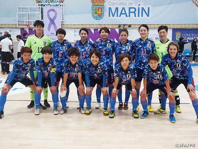 フットサル日本女子代表チームがスペインで練習試合を実施 Jfa 公益財団法人日本サッカー協会