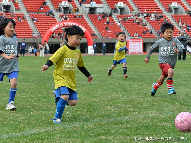 Jfaユニクロサッカーキッズ In 熊本 開催レポート Jfa 公益財団法人日本サッカー協会