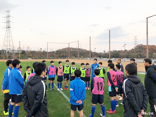 19jfaエリートフューチャープログラムu 13トレーニングキャンプ後期がスタート Jfa 公益財団法人日本サッカー協会
