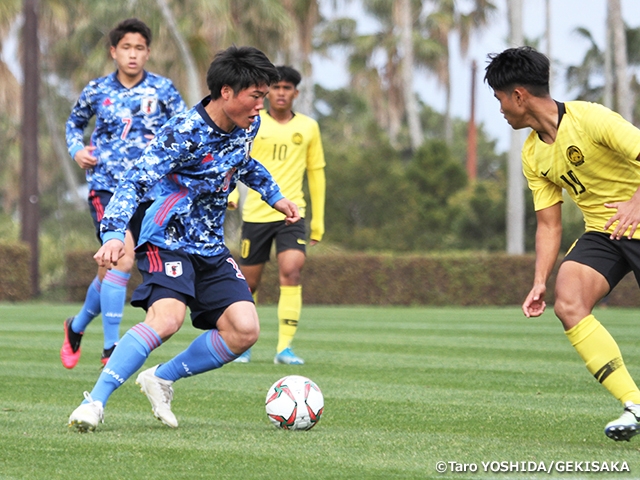 U-17 Japan National Team advance to tournament final with win over U-17 Malaysia National Team - JENESYS2019 Youth Football Exchange Tournament