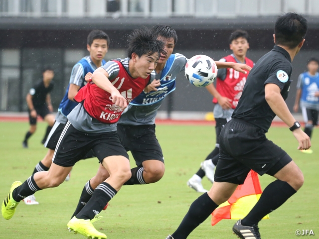 U 16日本代表候補 国内トレーニングキャンプ活動レポート Jfa 公益財団法人日本サッカー協会