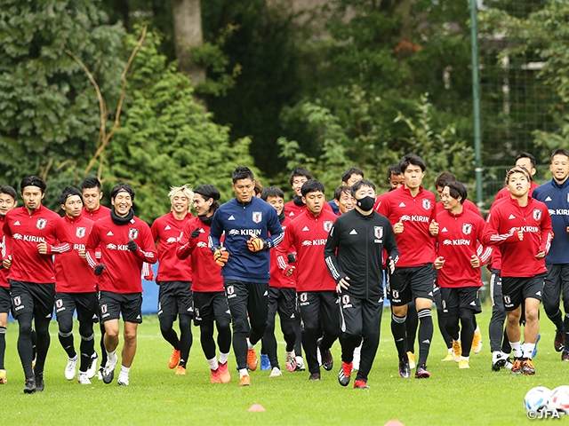 Samurai Blue 全23選手が合流してトレーニングを実施 Jfa 公益財団法人日本サッカー協会