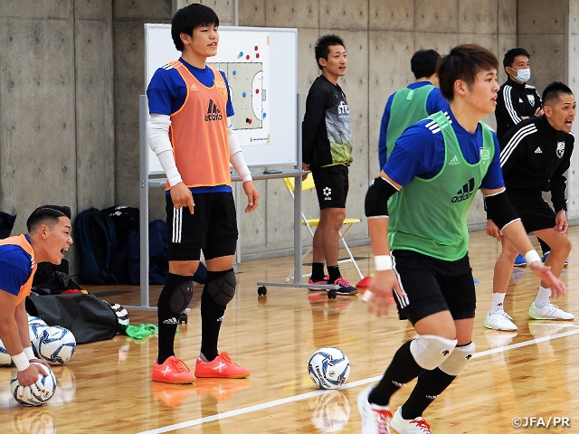 Jfaフットサルgkキャンプ 年内最後となる2回目の活動を終える Jfa 公益財団法人日本サッカー協会