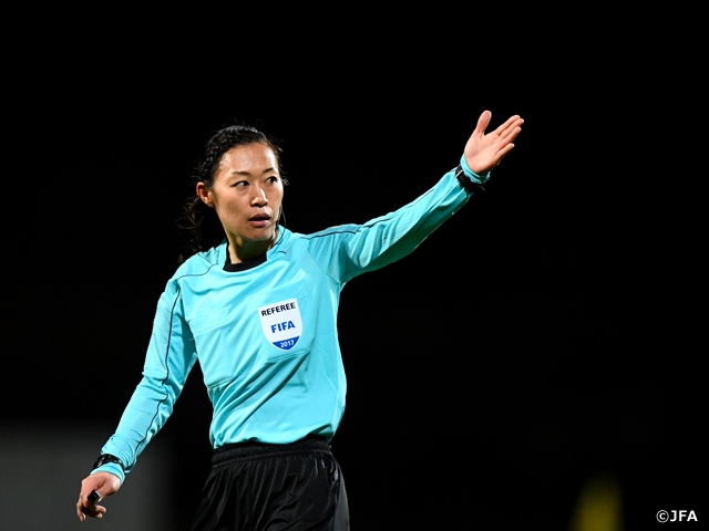 Universiade Japan National Team and FIFA referee YAMASHITA Yoshimi recognised for 2019 Distinguished persons in the contribution to sports award