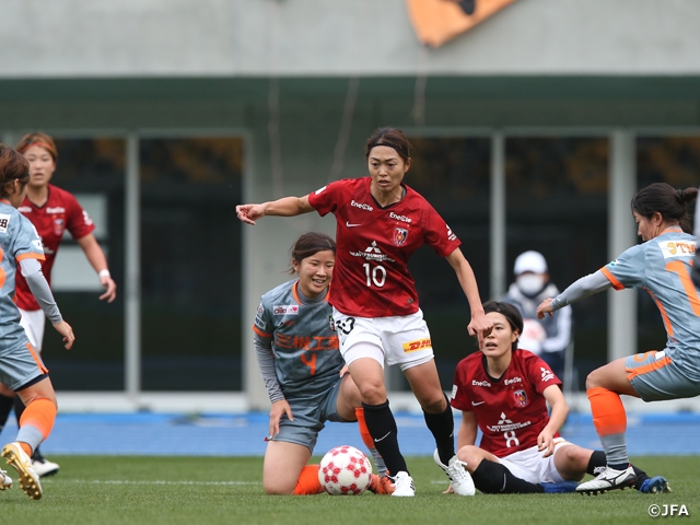 ノジマ 浦和などなでしこ1部チームが準々決勝への切符を手にする 皇后杯 Jfa 第42回全日本女子サッカー選手権大会3回戦 Jfa 公益財団法人日本サッカー協会