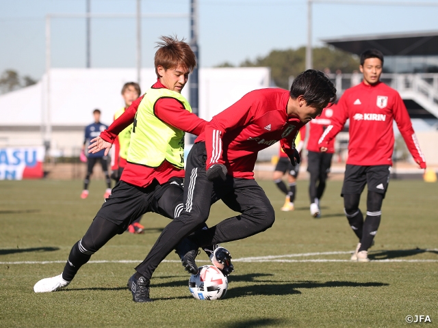 序列は変えられる U 23日本代表候補トレーニングキャンプ Jfa 公益財団法人日本サッカー協会