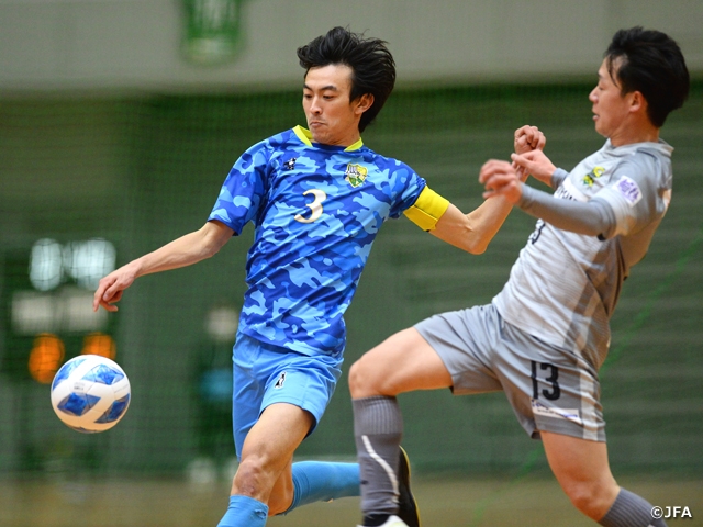 Regional side Dele Yaone Gifu advance to third round after defeating F2 club at the JFA 26th Japan Futsal Championship