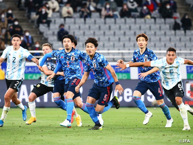 U-24 Japan National Team loses first fixture against Argentina 0-1 at the  SAISON CARD CUP 2021｜Japan Football Association