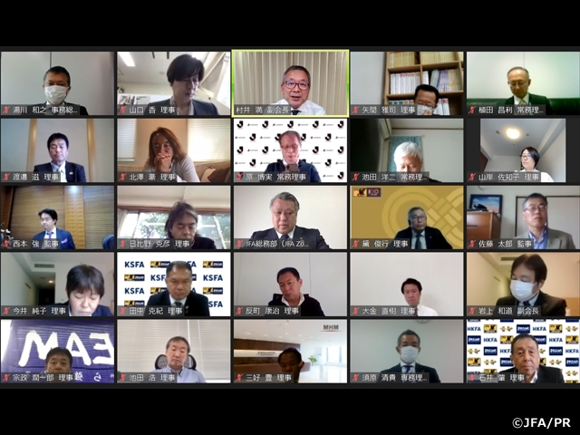 21年度 第4回理事会を開催 Jfa 公益財団法人日本サッカー協会