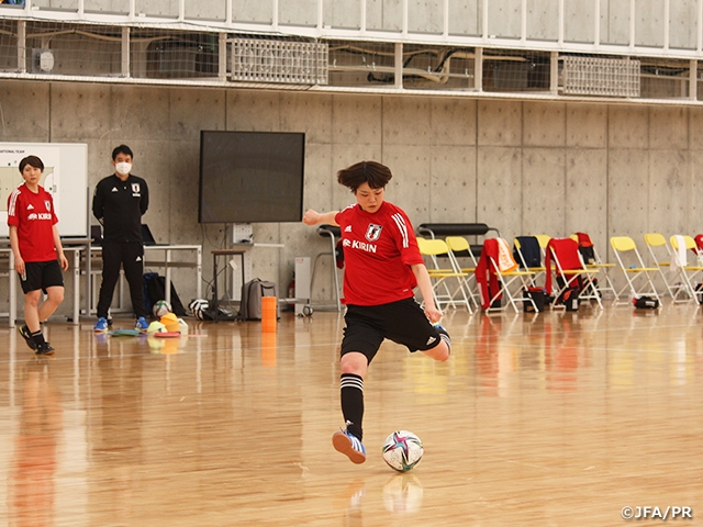 フットサル日本女子代表候補　今年初のトレーニングキャンプを実施