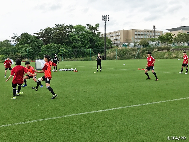 U-19日本女子代表候補　AFC U-20女子アジアカップ2022に向けて始動