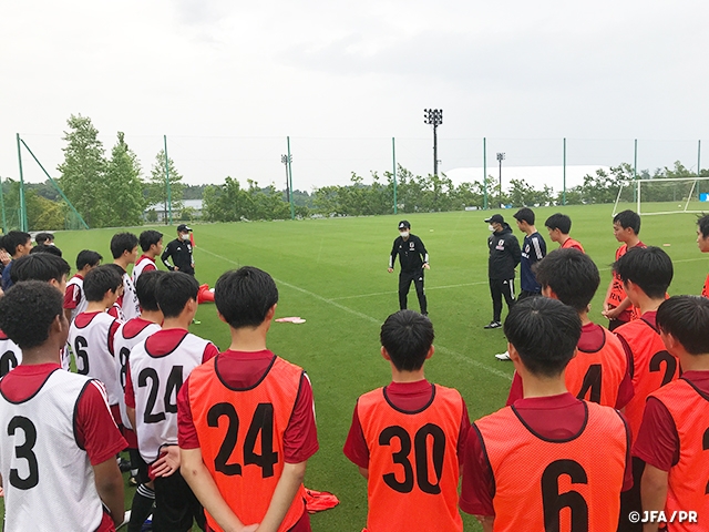U 15日本代表候補 Jヴィレッジでトレーニングキャンプを実施 Jfa 公益財団法人日本サッカー協会