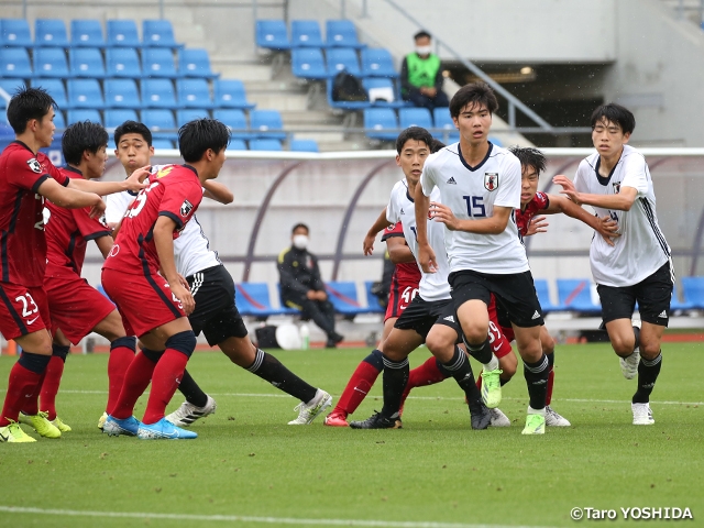 U 15日本代表候補 キャンプ最終日に鹿島アントラーズユースとトレーニングマッチを実施 Jfa 公益財団法人日本サッカー協会