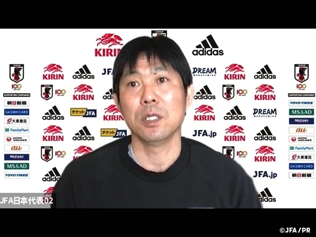 SAMURAI BLUE’s Coach Moriyasu shares aspiration ahead of match against U-24 Japan National Team “Strive for victory and showcase full potential”