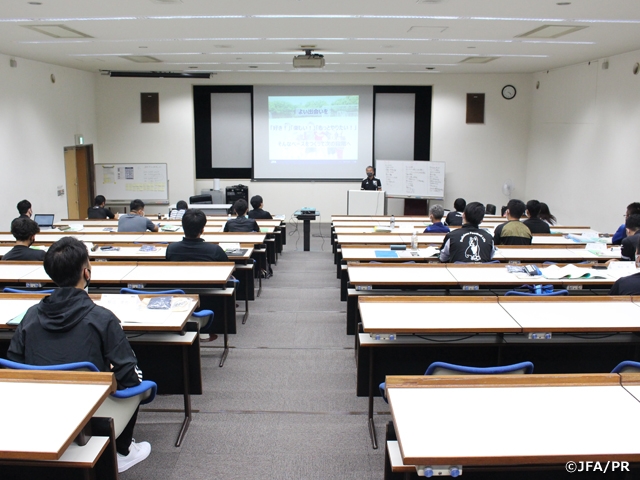 JFA Kids Leader Instructor Training Course 2021 held at Teijin Academy Fuji
