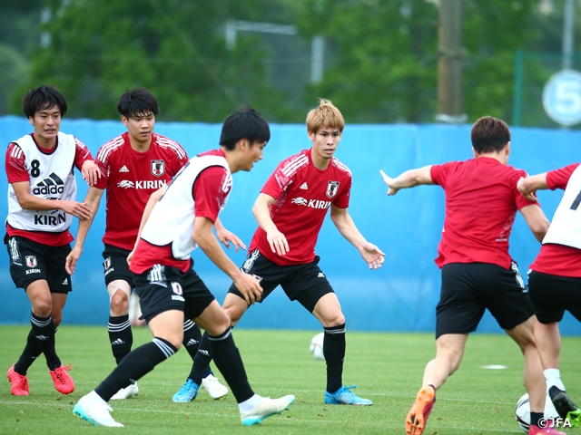 SAMURAI BLUE resumes training ahead of match against Kyrgyz Republic National Team