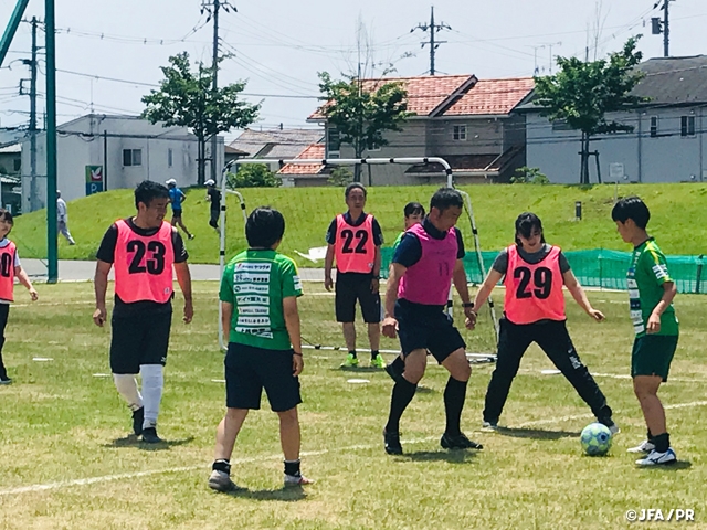 レガシープログラム ファミリーウォーキングフットボール 栃木県サッカー協会の取り組み Jfa 公益財団法人日本サッカー協会