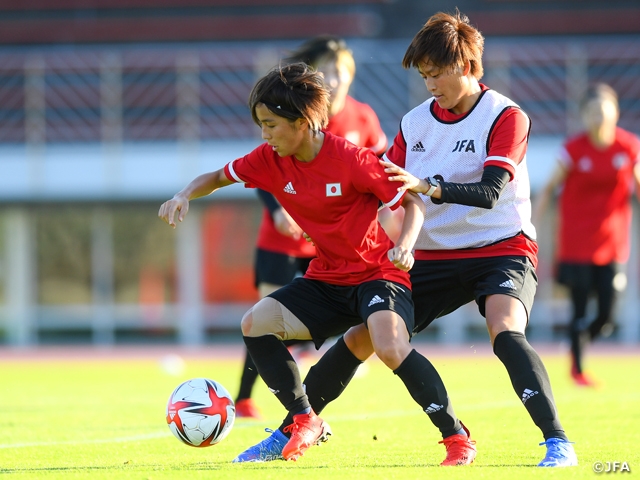 Nadeshiko Japan use limited time to improve teamwork