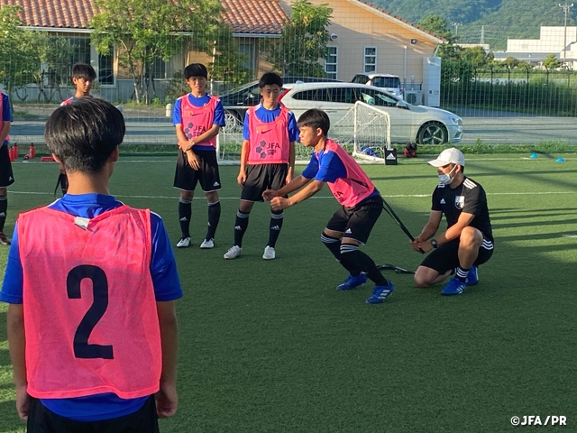 Jfaアカデミー熊本宇城 フィジカルトレーニングを実施 Jfa 公益財団法人日本サッカー協会
