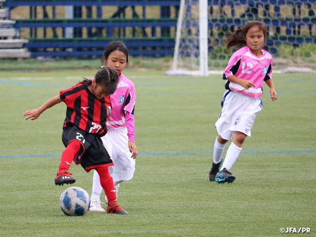 Jfa U 12ガールズゲーム北海道を開催 Jfa 公益財団法人日本サッカー協会