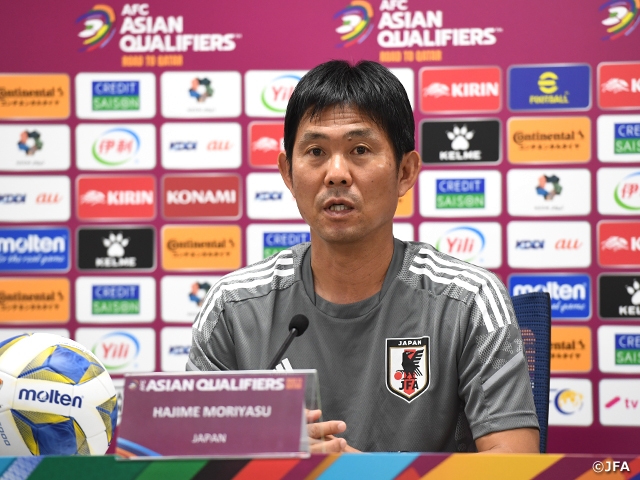 SAMURAI BLUE to “Strive for victory as a team” in match against Oman at the final round of the AFC Asian Qualifiers (Road to Qatar)