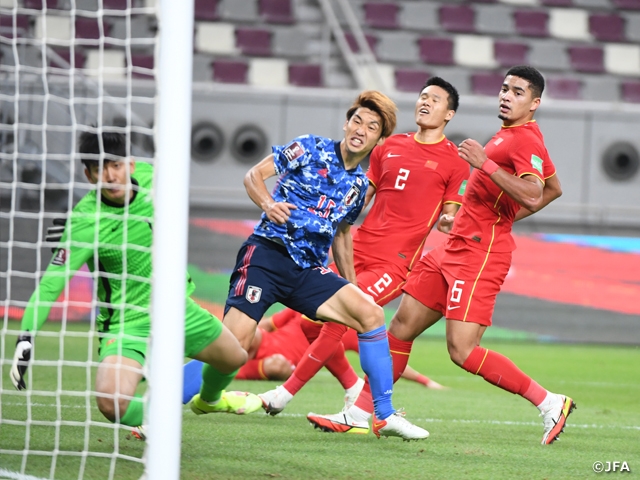 Match Report Samurai Blue 大迫選手のゴールで中国代表に勝って最終予選で初勝利 Jfa 公益財団法人日本サッカー協会
