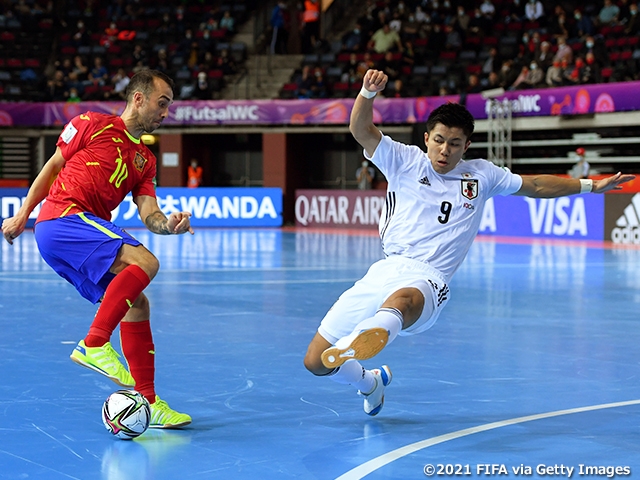 【Match Report】Japan Futsal National Team lose second group stage match against Spain 2-4
