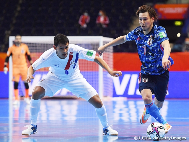 Match Report】フットサル日本代表 パラグアイに1-2で敗れてグループ3