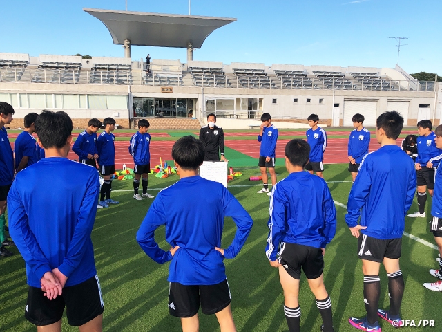 今年度2回目のエリートプログラムu 14が千葉県でスタート Jfa 公益財団法人日本サッカー協会