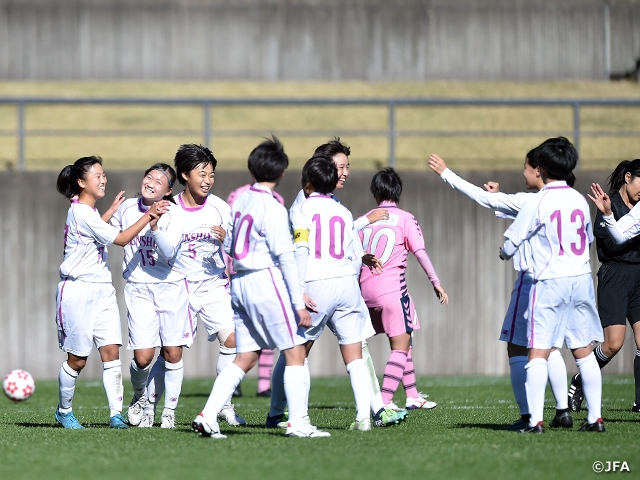 Fujieda Junshin and Shizuoka SSU Asregina among the teams advancing through to the second round of the Empress's Cup JFA 43rd Japan Women's Football Championship