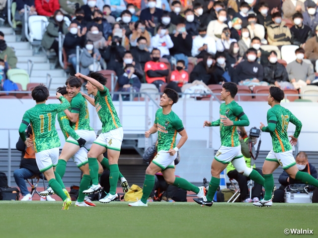 青森山田が4大会連続の決勝進出を決める 第100回全国高等学校サッカー 