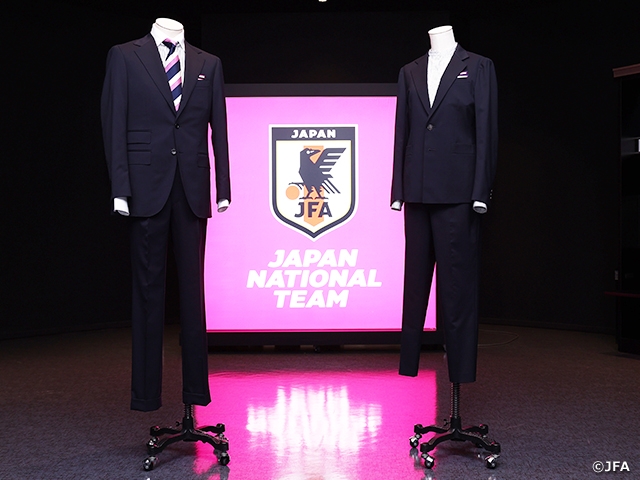 ビームスがデザインしたなでしこジャパン新オフィシャルスーツが完成 ～AFC女子アジアカップインド2022から着用～
